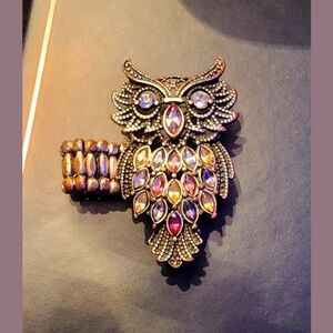 Stretch Owl Ring
